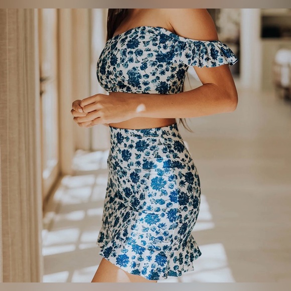 NWT Albion Revolve Santorini High Waisted Swim Skirt Medium - Picture 5 of 16